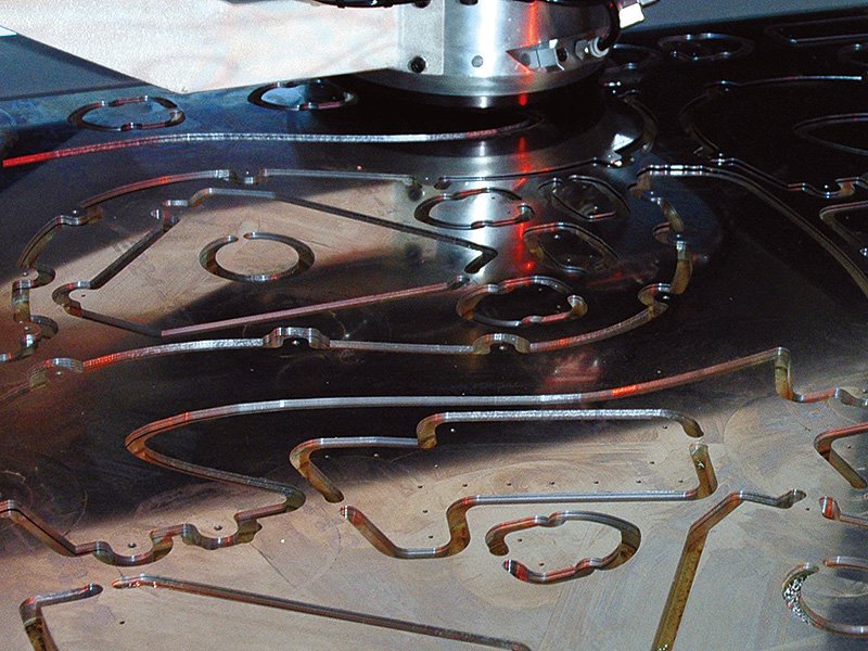 Contornatura/Fresatura di pezzi in metallo