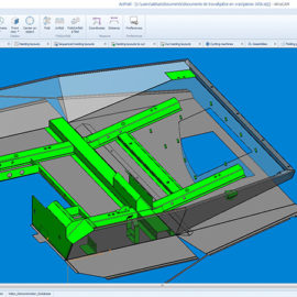 Unfolding parts in CAM software